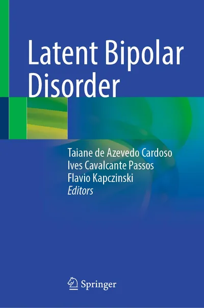 Capa do livro Latent Bipolar Disorder, editora Springer Nature